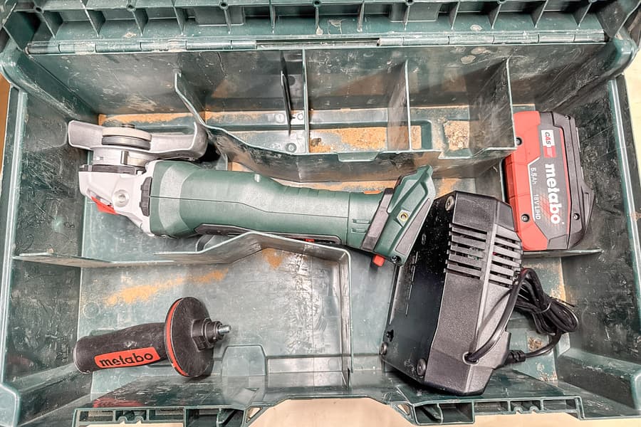 Akku Einhandwinkelschleifer Metabo WB 18 LT BL 11-125 QUICK